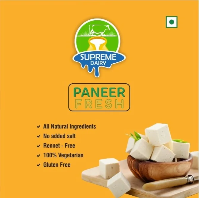 Supreme Dairy Fresh Malai Paneer pack